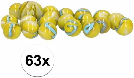 Don Juan Knikkers in netje 63x Green Trolls - Action products