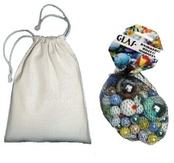 Don Juan Knikkerzak met 158 knikkers speelgoed set Multi