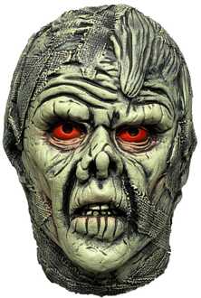 Don Post Vinyl Mask Glowin Ghoulies Mummy