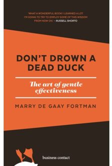 Don't drown a dead duck