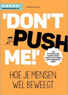 Don't push me -  Genieke Hertoghs (ISBN: 9789082579932)