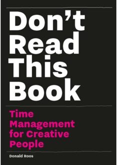 Don't read this book - Boek Donald Roos (9063694237)