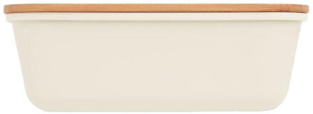 Donderdag bamboe 1l lunchbox Beige - One size