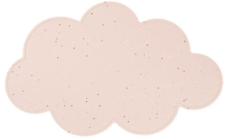 Done by Deer ™ Silicone tafelset in confetti roze Roze/lichtroze