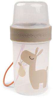 Done by Deer ™ Voedselcontainer Om 2-weg te gaan L Lalee, Sand Natuurlijk - 260ml-350ml