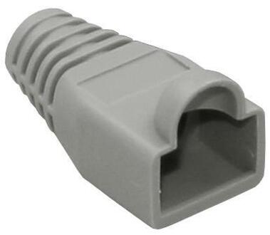 donker grijze UTP connector huls