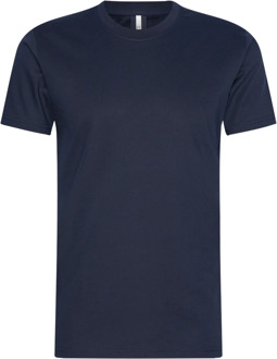 Donker t-shirt Blauw - M