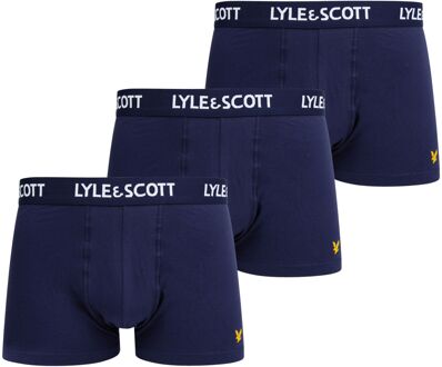 Donkerblauwe Boxershorts Lyle & Scott , Blue , Heren - Xl,S