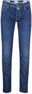 Donkerblauwe Denim Jeans Tramarossa , Blue , Heren - W31 L34,W36 L34,W40 L32,W35 L34,W32 L34,W34 L34