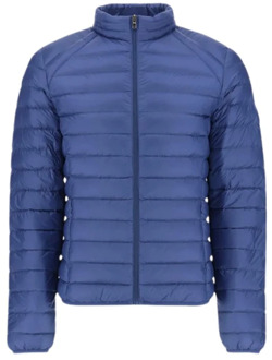 Donkerblauwe Mat Down Jacket Jott , Blue , Heren - S