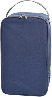 Donkerblauwe schoenentas/reistas 12 liter 38 x 21 x 15 cm