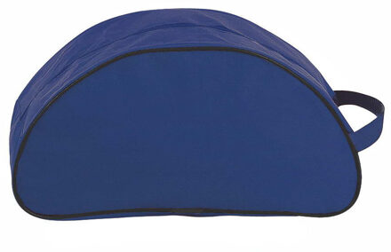 Donkerblauwe schoenentas/reistas 8 liter 35 x 17 x 14 cm Navy