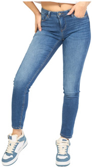 Donkerblauwe Skinny Jeans Fracomina , Blue , Dames - W25,W27,W30,W26,W29,W31,W32
