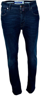 Donkerblauwe Slim Fit Jeans Jacob Cohën , Blue , Heren - W30