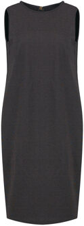 Donkergrijs Punto di Roma Mouwloze Zakjurk
