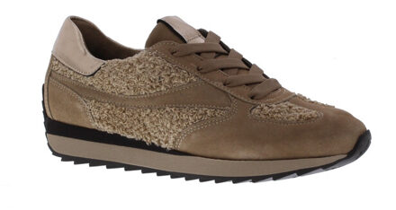 Donna dames sneaker | dames | maat: | combinatie Beige - 40