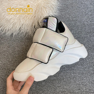 DONNAIN Original Design Autumn Women Shoes Waterproof Platform Women Winter Shoes Thick Bottom Casual Chunky Sneakers Ladies