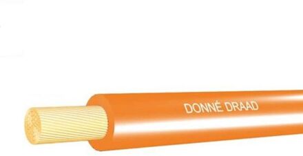 Donne Donne Installatiedraad 1.5mm Oranje