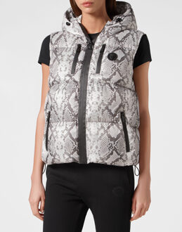 Dons Vest Python Grijs - S