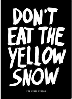 Dont eat the yellow snow - Boek Marcus Kraft (9063692889)