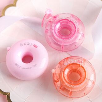 Donut Cherry Sakura Novelty Wit Out Corrector Praktische Correctie Tape Stationery School Office Supply