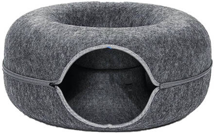 Donutmand voor Katten en Honden Grijs Diameter 61 cm Multikleur