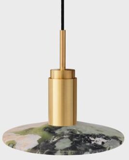 Donya Onyx Solar Hanglamp - Gemixte kap - Goud PVD