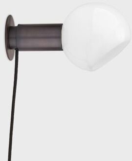 Donya Sphere Wandlamp - Gebruind koper