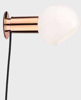 Donya Sphere Wandlamp - Gepolijst koper