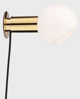 Donya Sphere Wandlamp - Gepolijst messing