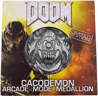 Doom Cacodemon Level Up Collectors Medallion