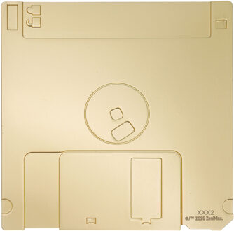 DOOM - Floppy Disk Limited Edition Imitation Gold Plated Replica