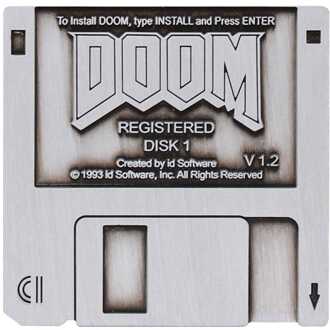 Doom Pin Badge Floppy Disk Limited Edition