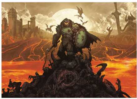DOOM: The Dark Ages Limited Edition A3 Art Print