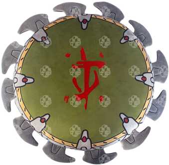 Doom The Dark Ages Pillow Shield Saw