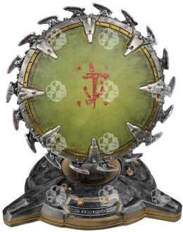 Doom The Dark Ages Replica Shield Saw Mini 18 cm