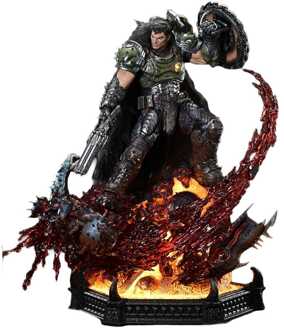 DOOM: The Dark Ages Ultimate Premium Masterline Series Statue 1/4 DOOM Slayer DX Bonus Version 77 cm
