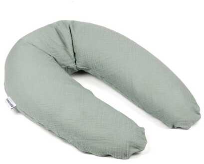 Doomoo Comfy Big Tetra Green - Voedingskussen - Biokatoen - 190cm