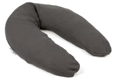 Doomoo Comfy Big Tetra Grey - Voedingskussen - Biokatoen - 190cm