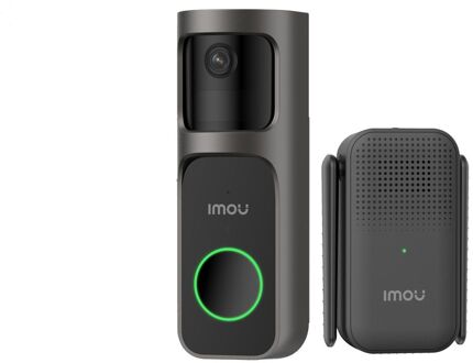 Doorbell 2S 2K Kit Slimme deurbel Zwart