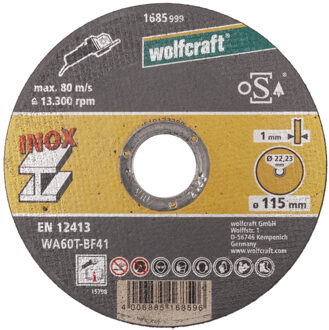 Doorslijpschijf Extra Dun - Voor Inox - Ø 115 mm