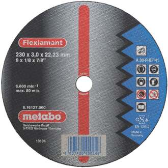 Doorslijpschijf Ø 100x2,5x16,0 staal Flexiamant - 25 stuks - 616742000