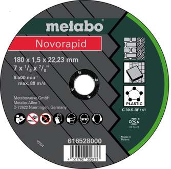 Doorslijpschijf Ø 115x1,2x22,23 Inox, TF41 Flexiarapid Super - 616528000