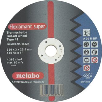 Doorslijpschijf Ø 400x3,0x25,4 staal Flexiamant super - 10 stuks - 616215000