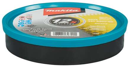 Doorslijpschijf RVS A60V 125x22,23x1,0mm - E-17120-12