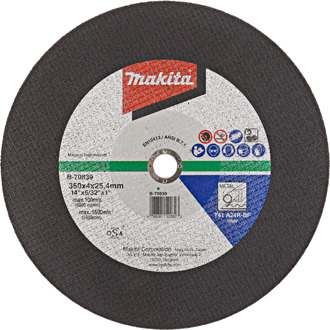 Doorslijpschijf Staal - B-70839 B-70839