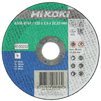 Doorslijpschijf Voor Metaal 230X3,0 Vlak 4100205