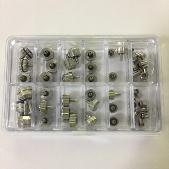 Doos hoofd reparatie tafel accessoires alle stalen 10 algemene grootte hoofd Met waterdichte cirkel Schroef de horloge hoofd