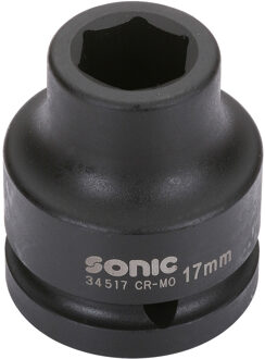 Dop 3/4", 6-kant *kracht* 17mm 34517