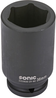 Dop 3/4", lang 6-kant *kracht* 36mm 3459036